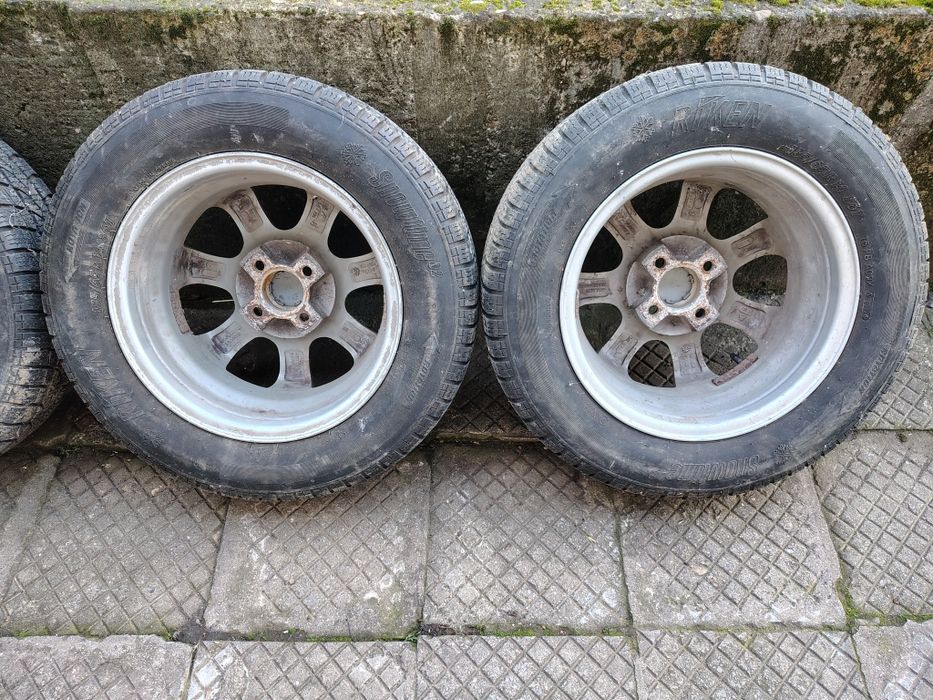 Джанти DBV KBA47591 5.5J 14" ET35 с гуми Riken 185/65 R14 86T