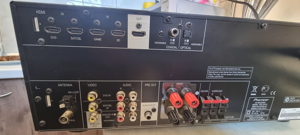 Ресийвър Pioneer VSX-329 за части