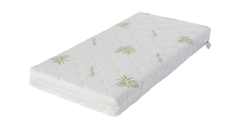 Pătuț nou transformabil canapea și saltea aloe vera