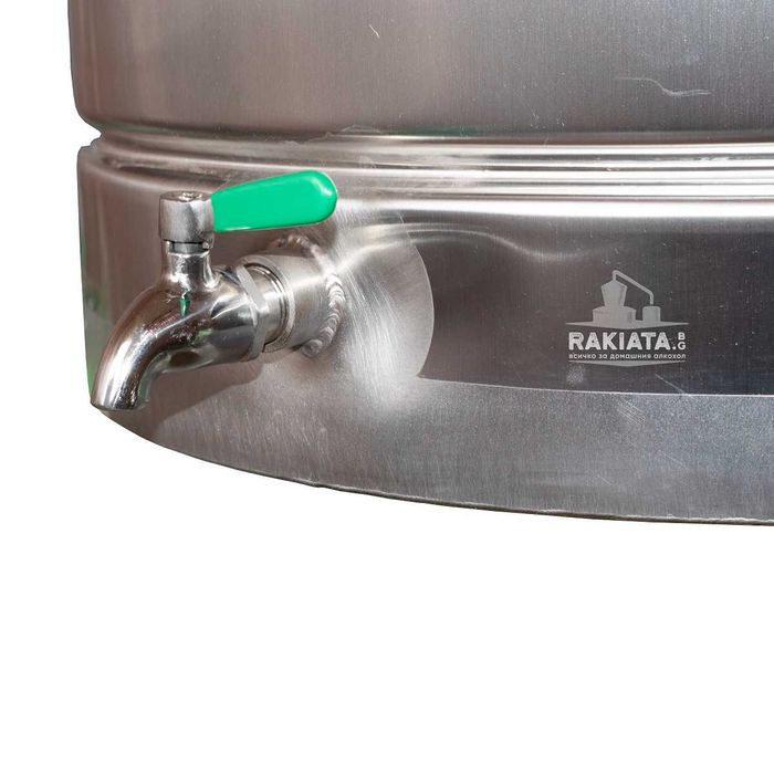 Съд от неръждаема стомана за вино 350Л с кран  Неръждаем съд  23204181