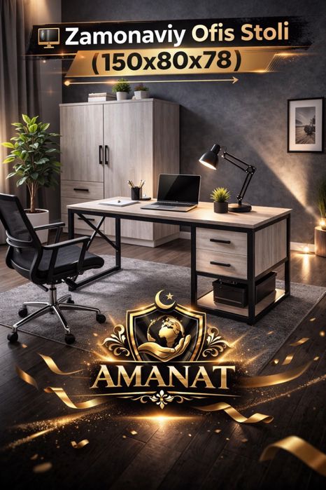 Sfatli va mustahkam ish stoli