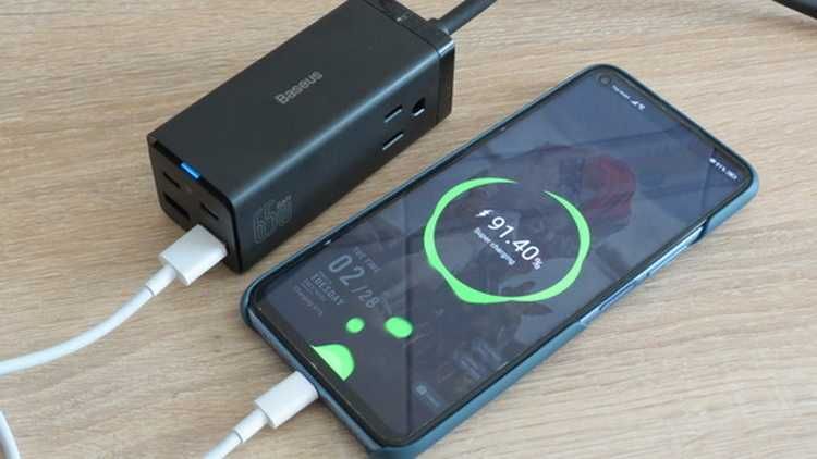 Baseus CCGAN65-2ACS GaN3 Pro Desktop Powerstrip 65W