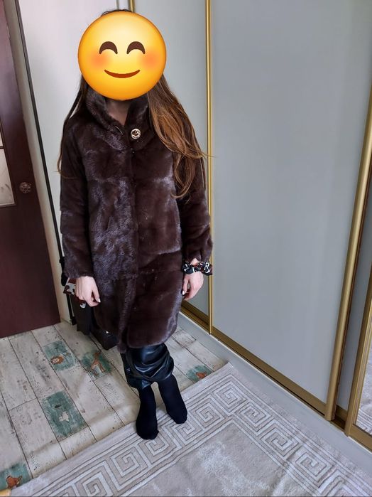 Норковая шуба трансформер.