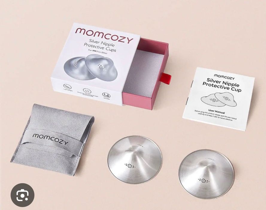 Momcozy Сребърни протектори за зърна