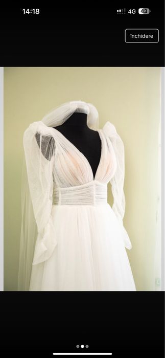 Vand rochie de mireasa SUPERBA