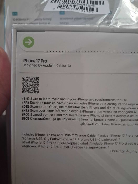 İphone 17 pro 256 gb blue