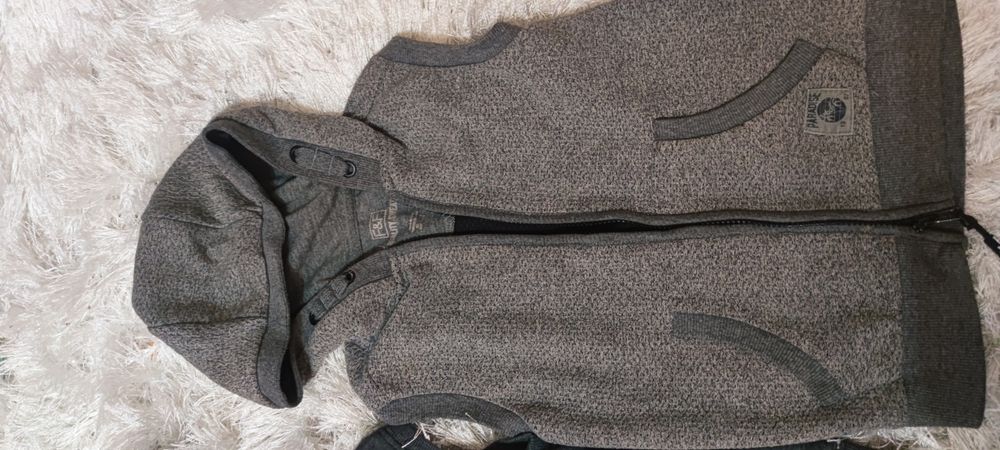 Vesta de bumbac pt băieți sau fete, H&M, 4-5-6 ani
