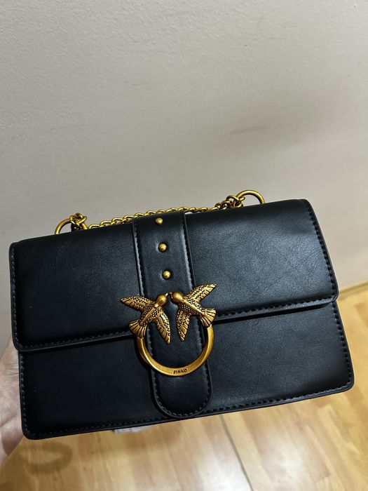 Черна чанта Pinko