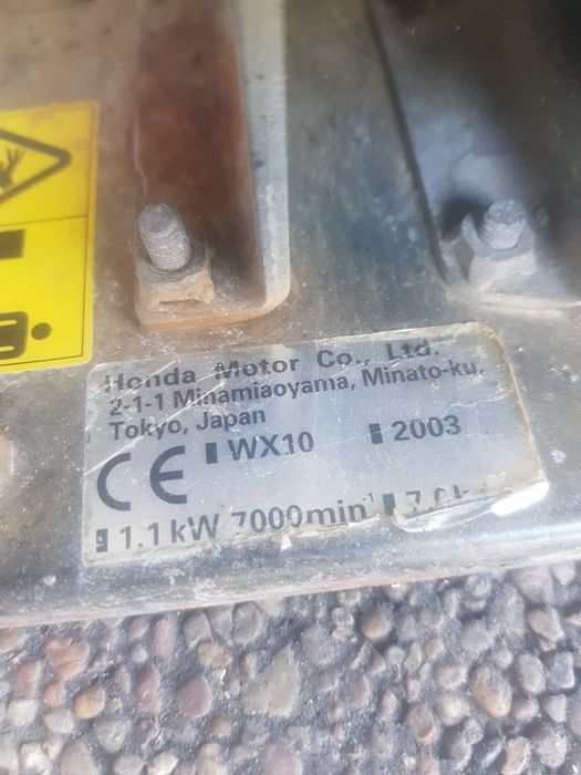 Motopompa Honda WX 10