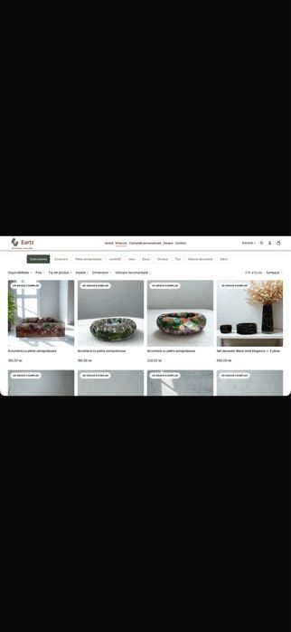 Creare Site Web Profesional / Magazin Online / Website Prezentare / Aplicatii Web B2B / SEO / Creare Logo