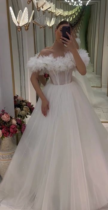 Новое свадебное платье