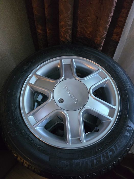 Jante aliaj R15 si anvelope Michelin, Logan, Mcv, Sandero, Lodgy, Doke