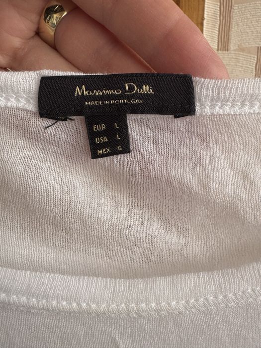 Лонгслив “Massimo Dutti” очень тонкий, легкий, х/б, разм. M-L