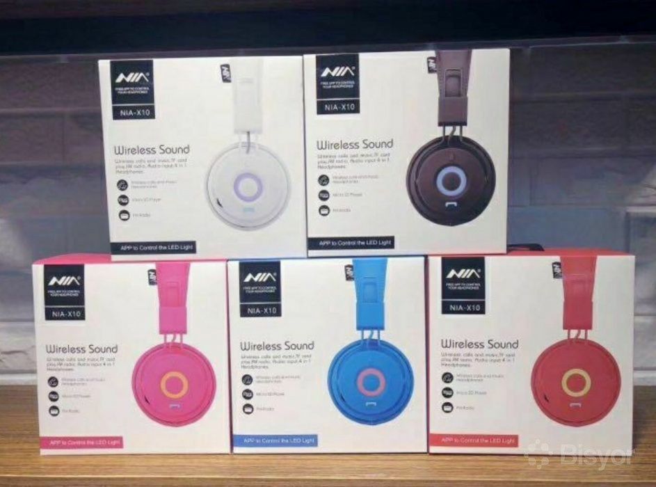 Наушники беспроводние NIA X10 Срочно