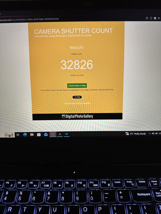 Sony a7iii 30k cadre