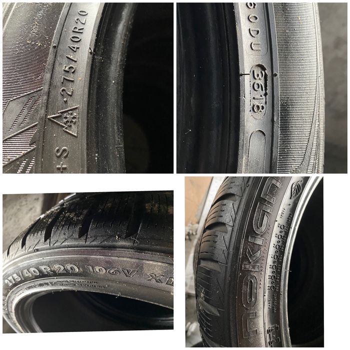 Set 4 Anvelope Iarna799lei! 275/40/20 Nokian Impecabile!!