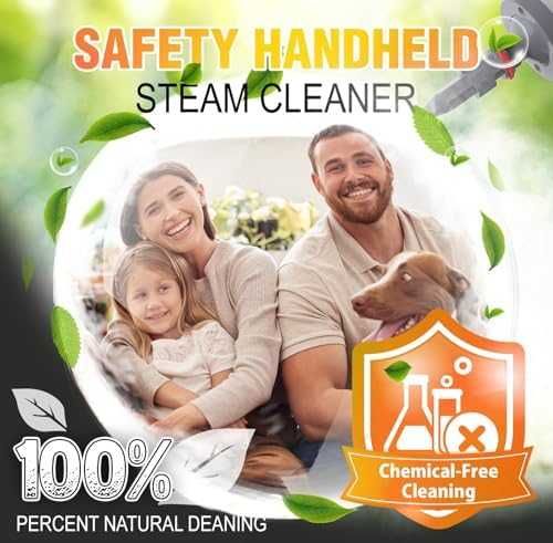 Нов ръчен Портативен парочистач 450ml 11 аксесоара кухня кола прозорци