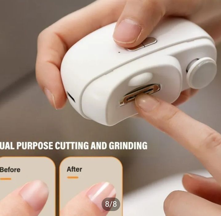 Триммер для ногтей электрические ножницы маникюрные