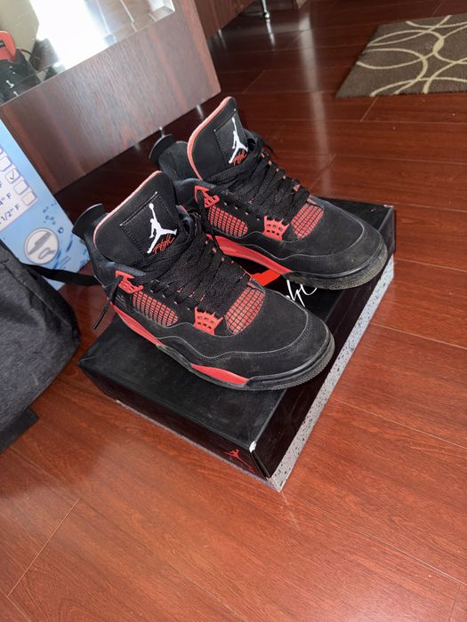 Vand jordan 4 red thunder
