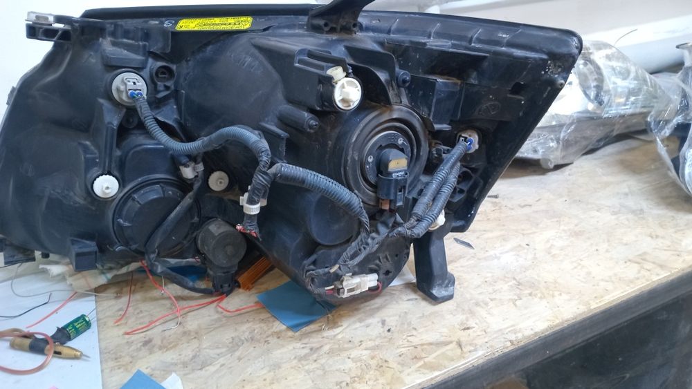 Alphard фары дорест прифозные