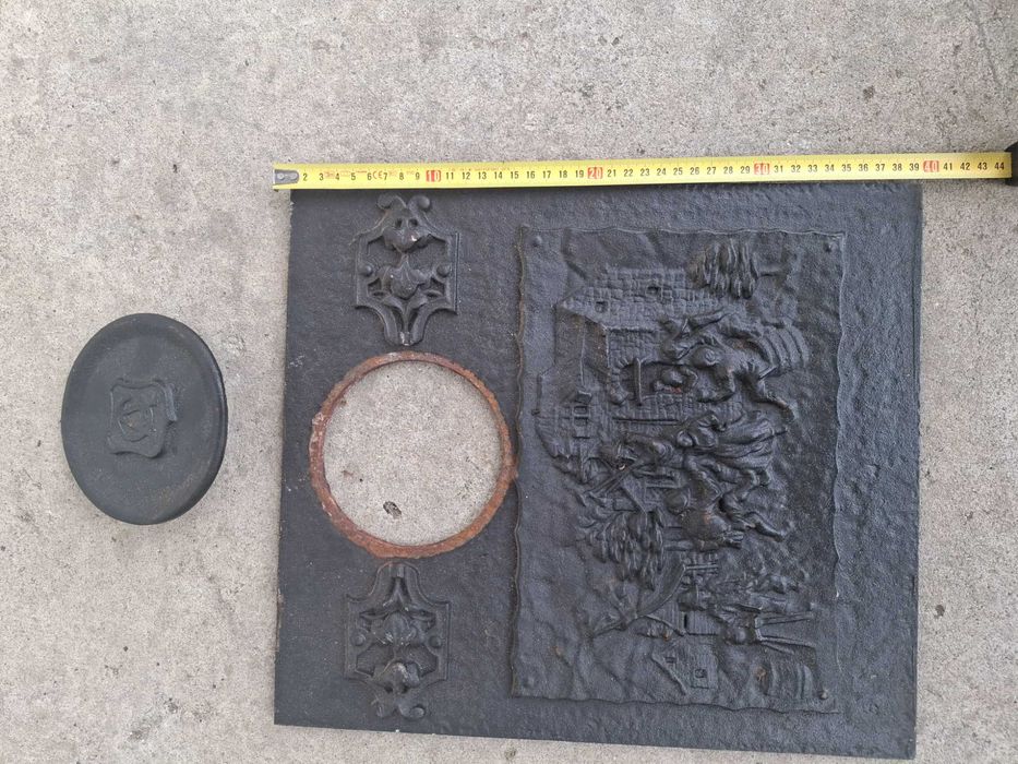 Piesă antică Șemineu, Soba fonta