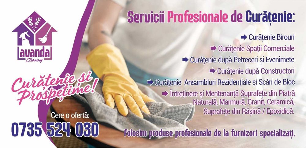 Servicii Profesionale de Curatenie