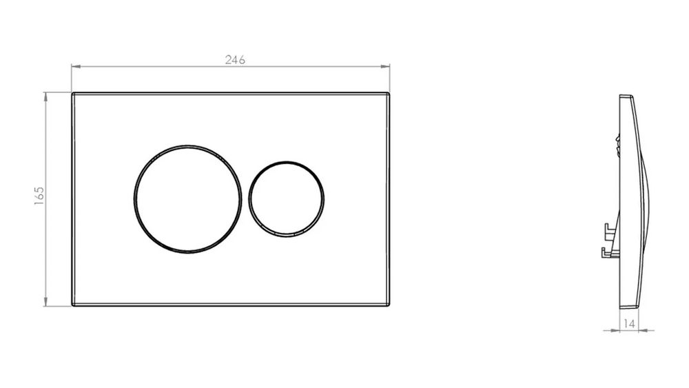 Инсталляция для подвесного унитаза от компании NOVA