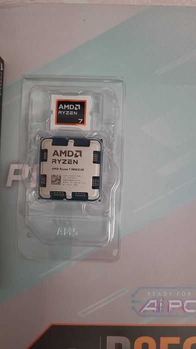 Kit  AMD Ryzen 9 9950x3d  + MSI B850 Gaming Plus WiFi -nou