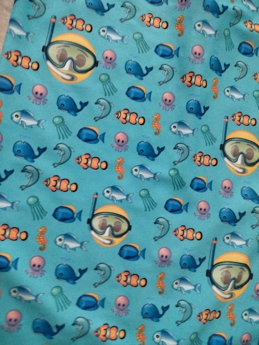 Детски цял бански"Emoji"