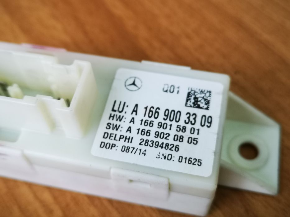 Modul/calculator control lumini A1669003309 pentru mercedes