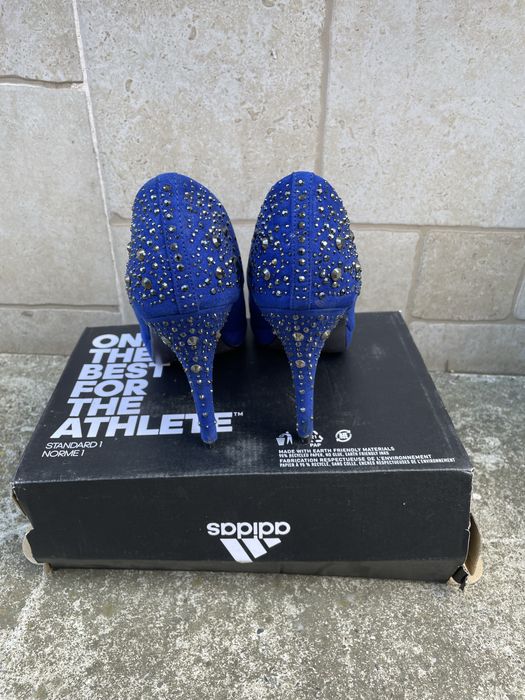 Pantofi de ocazie catwalk- albastru 38