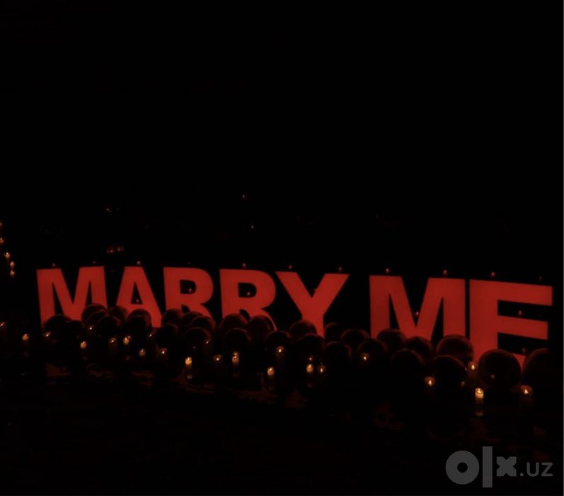 Marry Me fotozona bukva sotiladi Merri mi bukva sotiladi Yunusobod