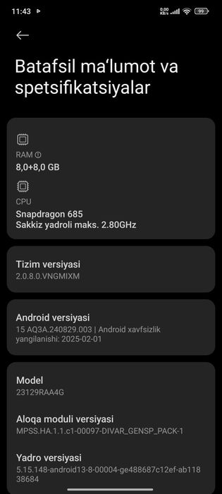 Redmi note 13 qora 
Karobka document bor+orginal zaryatka 
Na