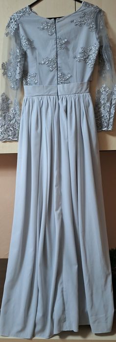 Rochie eleganta lungă,dantelă, XS