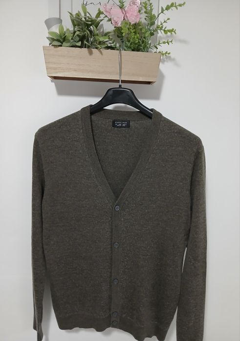 Cardigan Zara Men marimea M Slim  Fit.