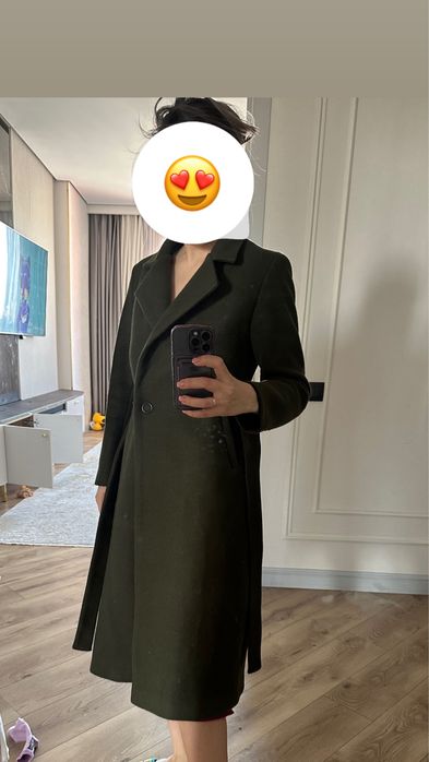 Пальто шерсть 42 размер S