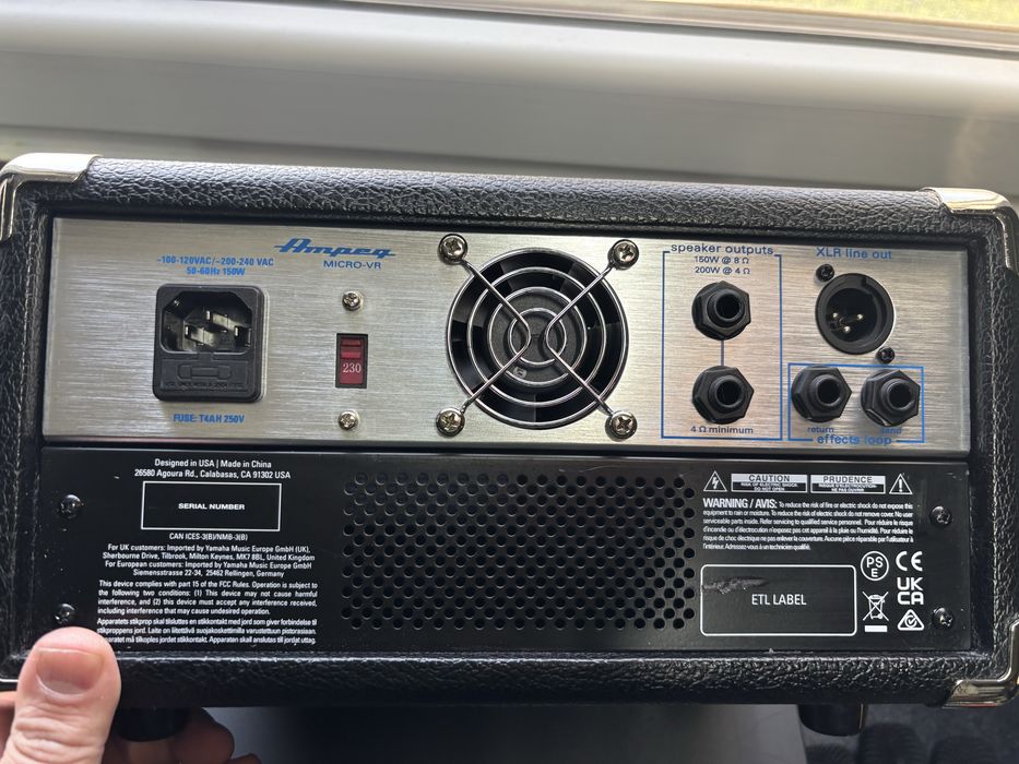 Ampeg micro-vr in stare impecabila ( nu gibson, fender, ibanez)