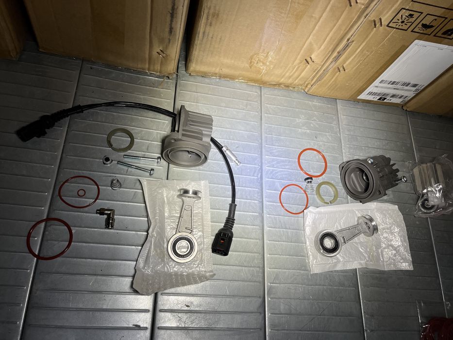 Compresor sau kit reparatie perne aer vw audi porsche mercedes bmw nou