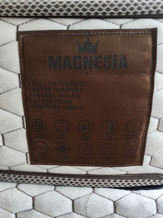 Pat tapițat Magnesia 160x200