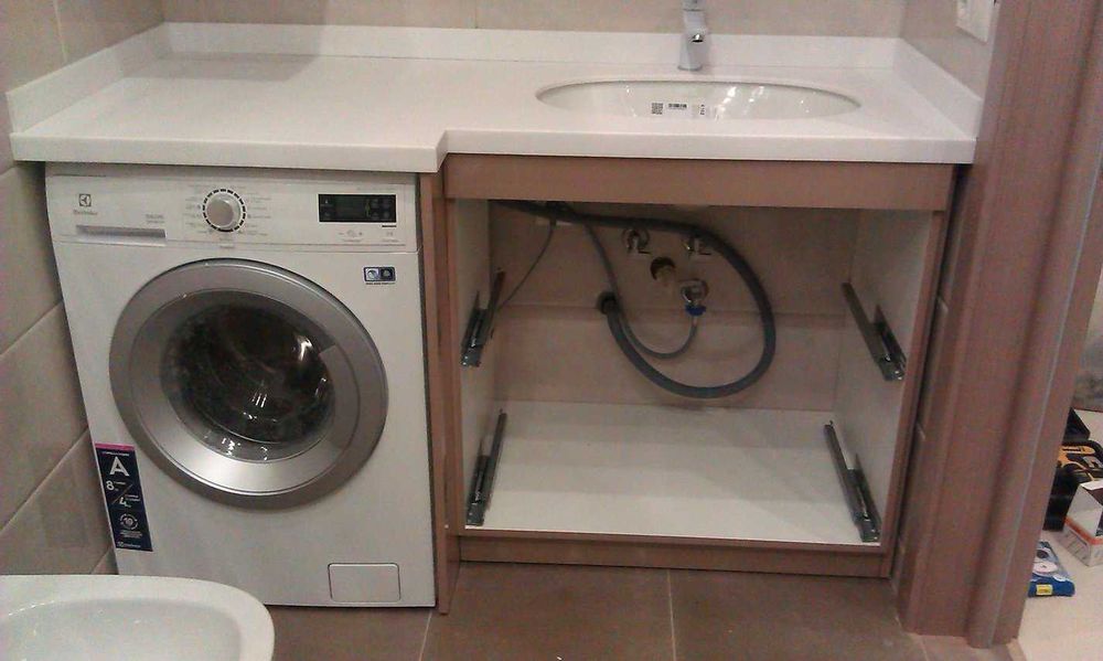Установка стиральной машины