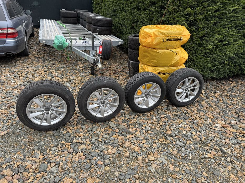 Jante originale Audi A4 205/60/16 Iarna