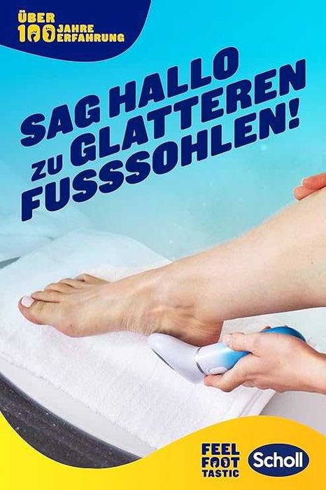 Електрическа пила, синя Scholl Expert Care