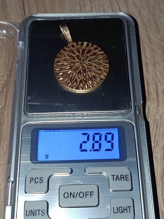 Золотой кулон 583 пробы