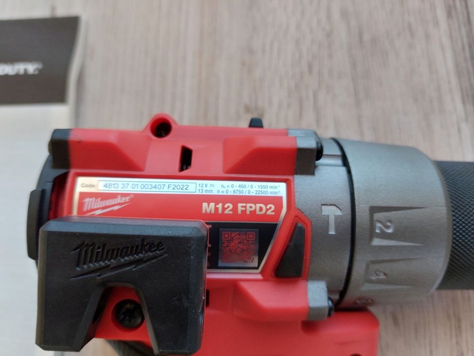 Autofiletanta percuție milwaukee M12 FPD2, noul model fuel, nou