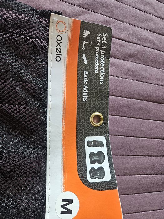 2 комплекта протектори Oxelo (Decathlon) – размери M и S (общо 12 части)
