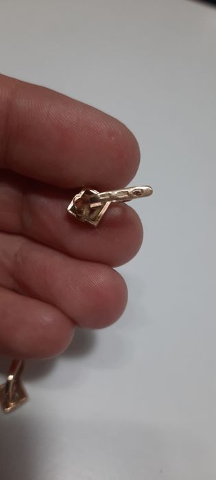 Детские золотые серьги