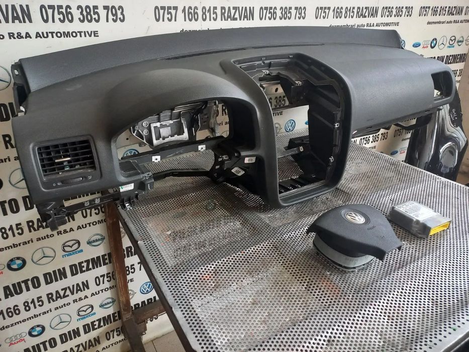 Plansa Bord Kit Airbag Vw Golf 5 Combi Break Variant Jetta Volan Stanga Europa Motor 1.4 Tsi CAX Cu