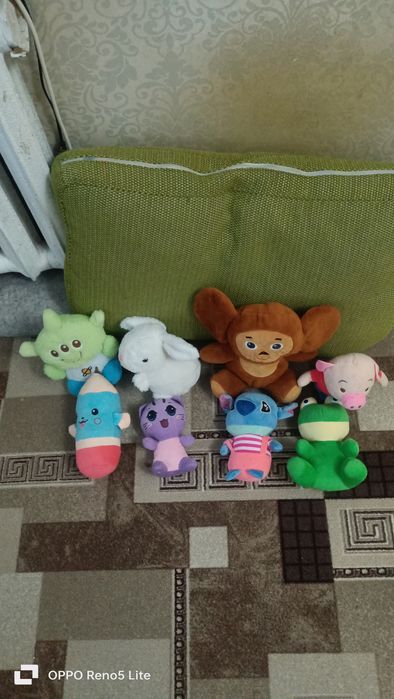 Продам мягкие игрушки чистые
