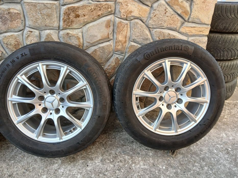 Оригинални Алу джанти 16цола за Mercedes w211-w212-E-class.w205.c-class.w204-5×112.Vito.viano