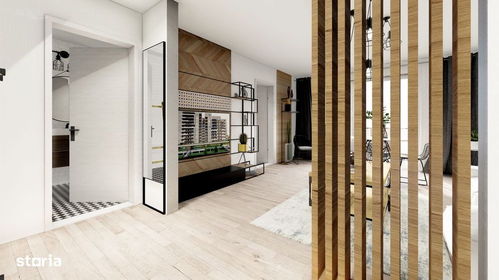 Garsonieră - 45,80 Mp Armonia Residence |Zona Coresi Tractorul| Bloc 2